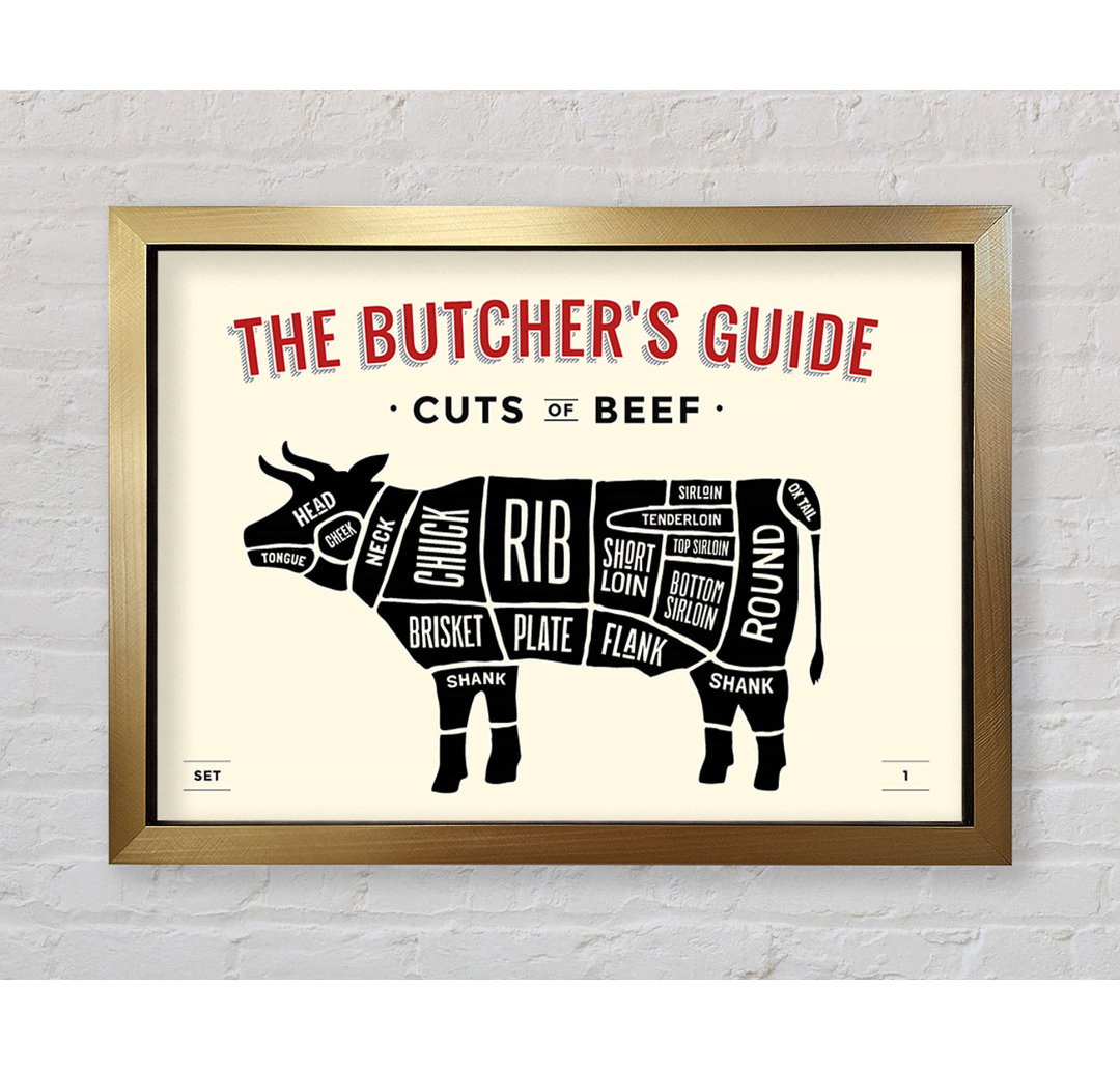 Butchers Selection 7 - Einzelne Bilderrahmen Kunstdrucke