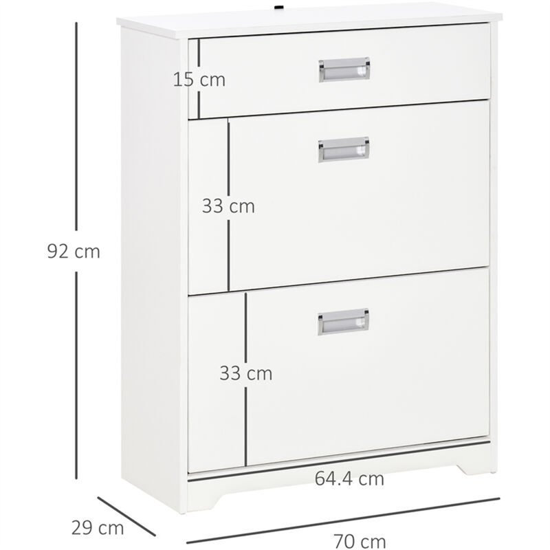 16 Pair Shoe Storage Cabinet