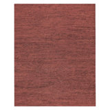 Hidden Path Striped Area Rug in Black/Orange/Red