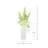 Delphinium Arrangement in Ceramic Pot