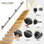 3M Metal Stair Handrail Indoor And Outdoor Wall Mounted Non-Slip Steel Pipe Handrail Towel Rack