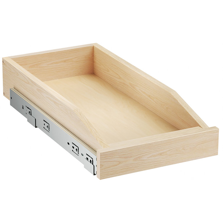 Daiona Cabinet Slide Out Shelve Pull Out Sliding Drawer - DIY Loon Peak Size: 3 H x 24 W x 21 D