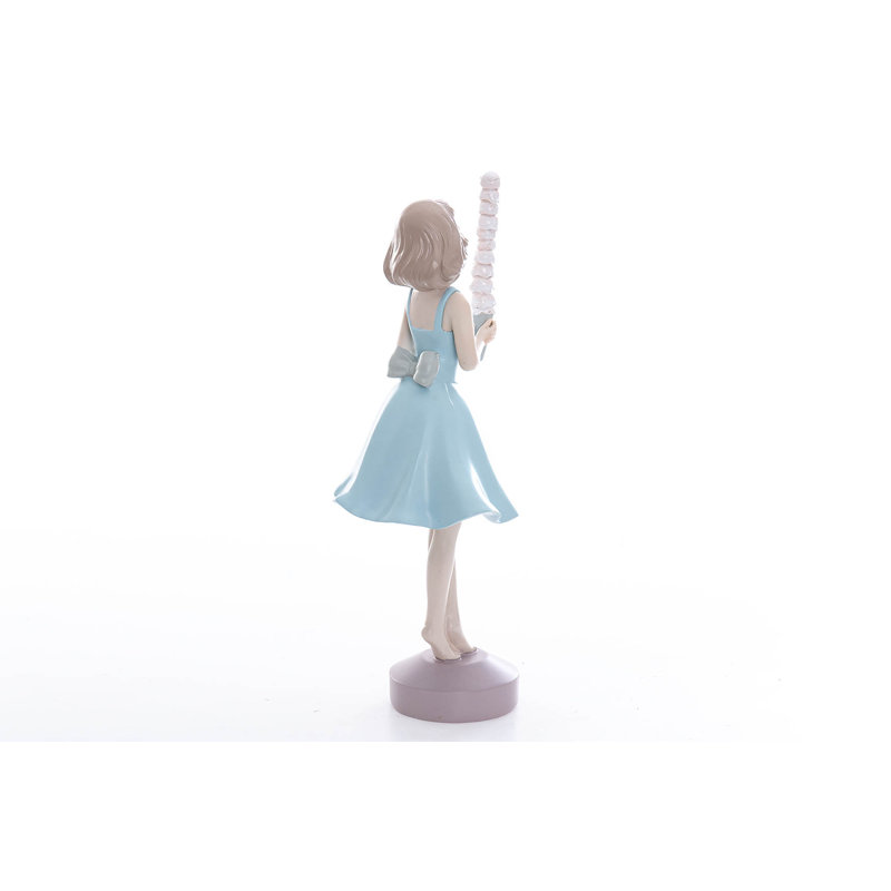 Resin Girl with Ice Cream Fenn Figurine
