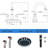 2-Handle 4-Inch Oil Rubbed Bronze Bathroom Faucet, Bathroom Vanity Sink Faucets With Pop-Up Drain And Supply Hoses