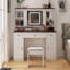 Bureau de coiffeuse avec miroir coulissant Farmhouse