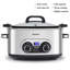 Costway 6 Qt. 4-in-1 Stainless Steel Slow Cooker