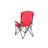 Red Collapsible Camping Chair With Cup Holder, 250Lbs Weight Capacity, Comfortable Padding For Outdoor, Garden, Patio Load Breathable Material Comfort,-485754431