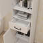 Armoire sur pied à porte étroite