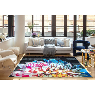 Tapis moderne Maisie Dahlia