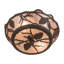 Dolby 2 - Light Semi Flush Mount