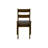 Polyester Blend Ladder Back Side Chair Dining Chair