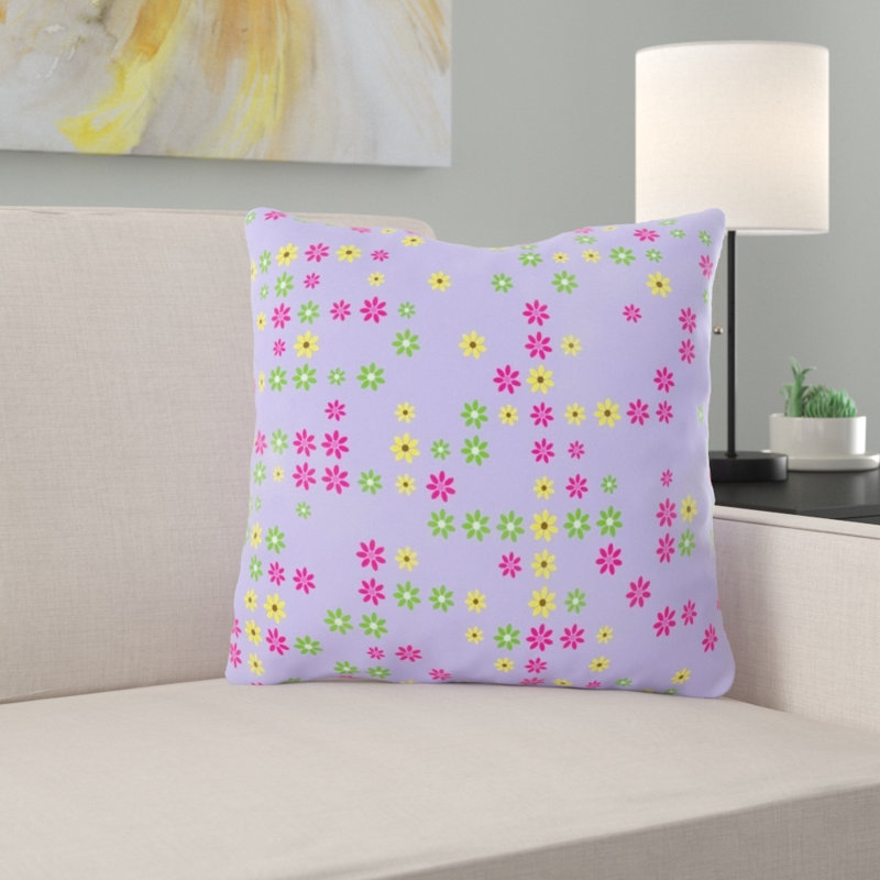 Coussin décoratif fleur, Intérieur