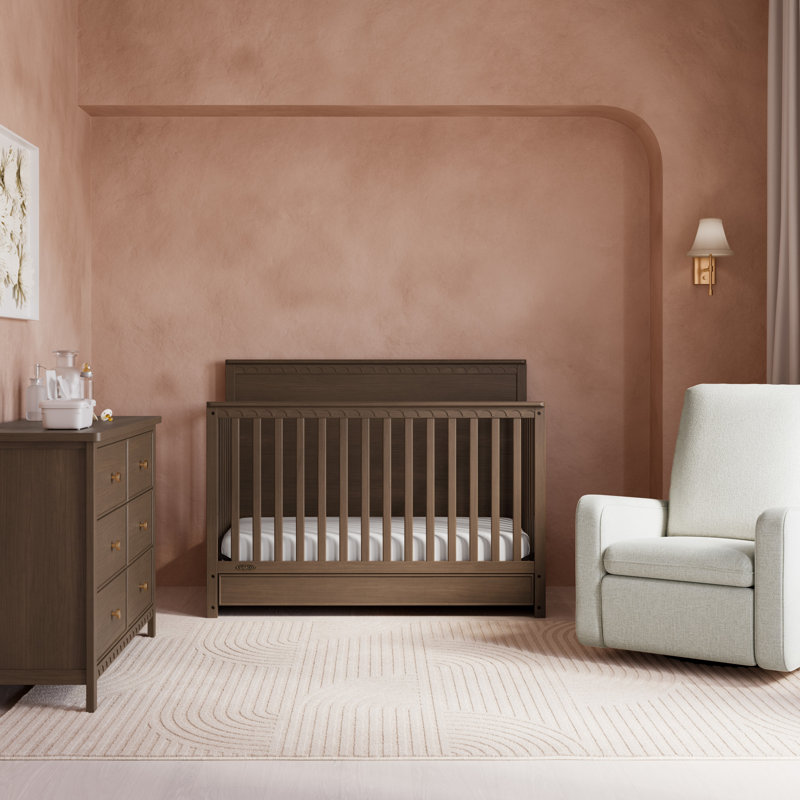 Sasha 6 Drawer Double Dresser, Hazelnut