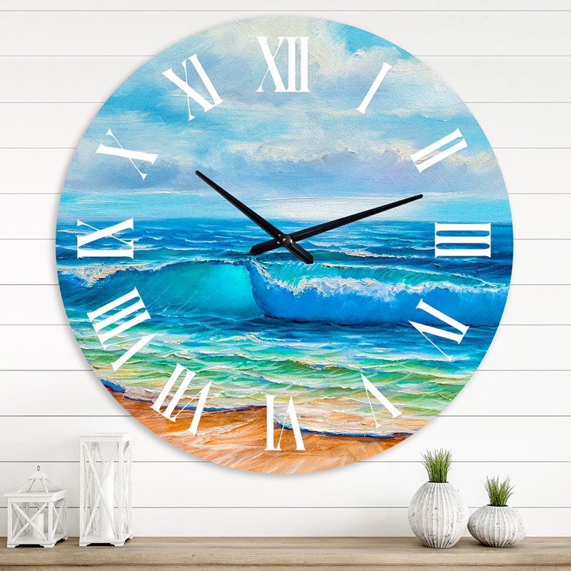 Horloge murale Coastal, Grand