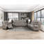 Causeuse double inclinable avec console centrale Modern Living Room