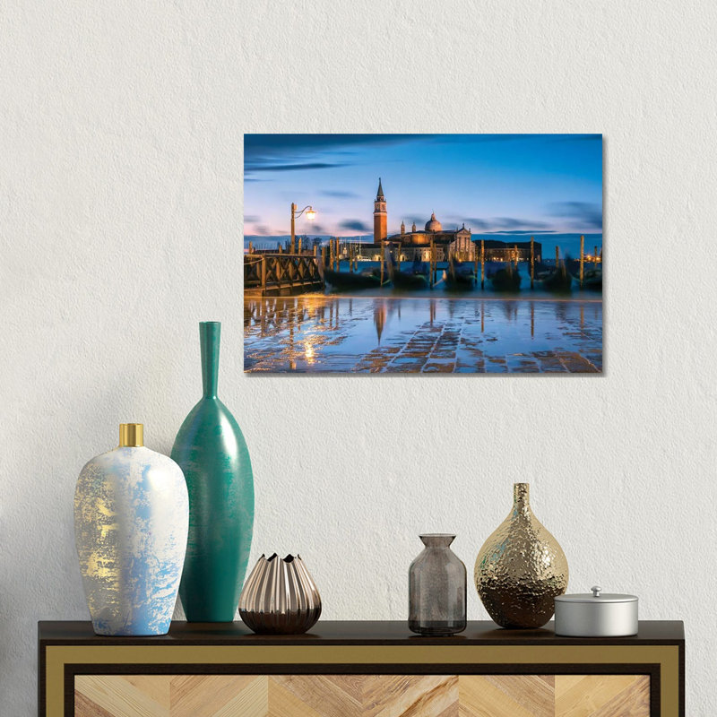 Blue Venice by Matteo Colombo - Gallery-Wrapped Canvas Giclée on Canvas, Canvas, 66.04 cm H x 45.72 cm W x 3.175 cm D