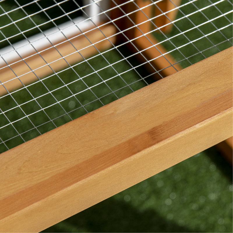 55" Chicken Coop Add-On: And Functional Outdoor Hen House With Combinable Design For 2 - 4 Birds Wooden Add-On Multiple Entrances 2-4 Poultry
