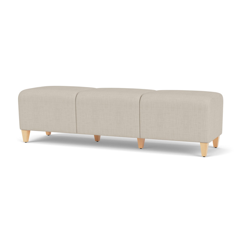 Banc de réception 3 places Siena, Naturel, Plot Line Neutral