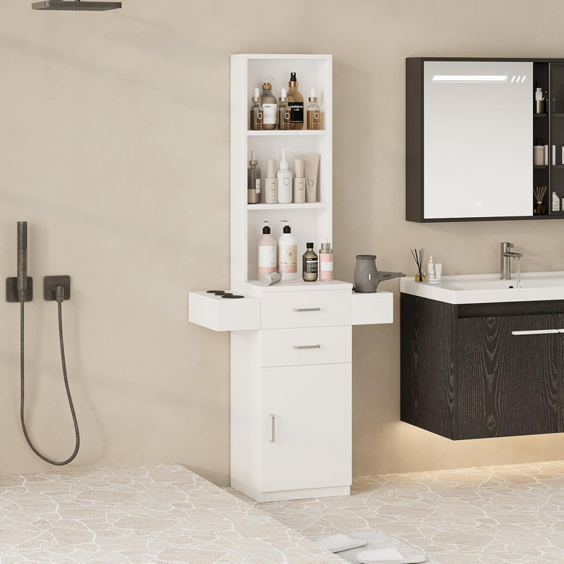 Station de coiffeur Thame, Blanc