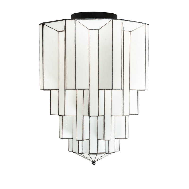 Paramount Glass Flush Mount