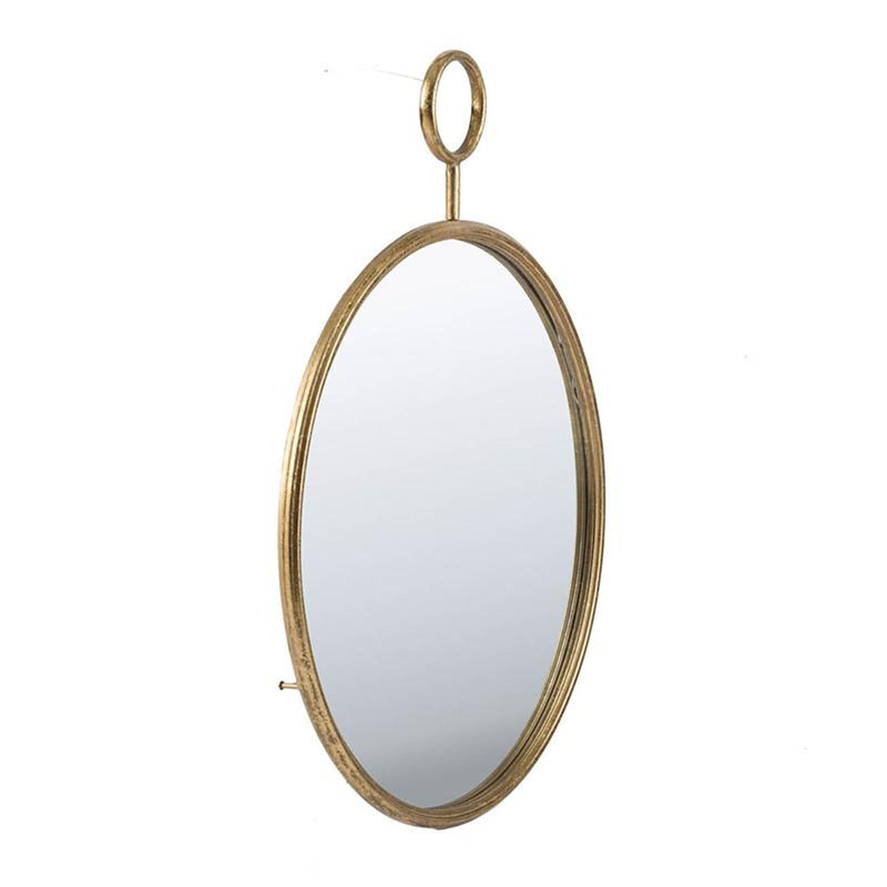 Miroir mural rond, 28,3 po x 22,4 po