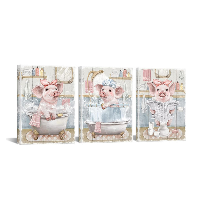 3 Piece Wrapped Canvas Print