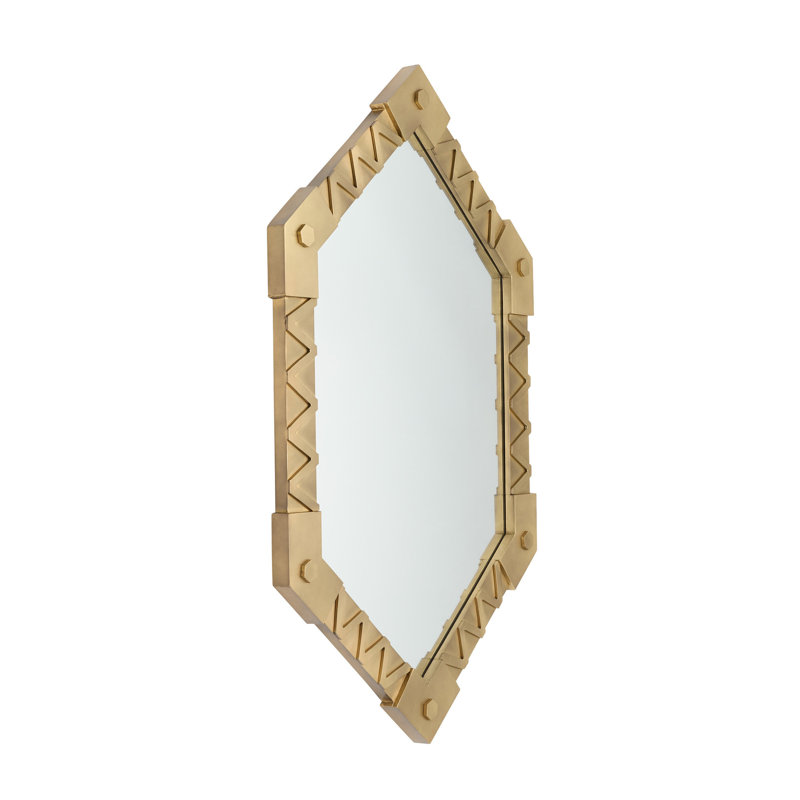 Holt Hexagon Iron Mirror