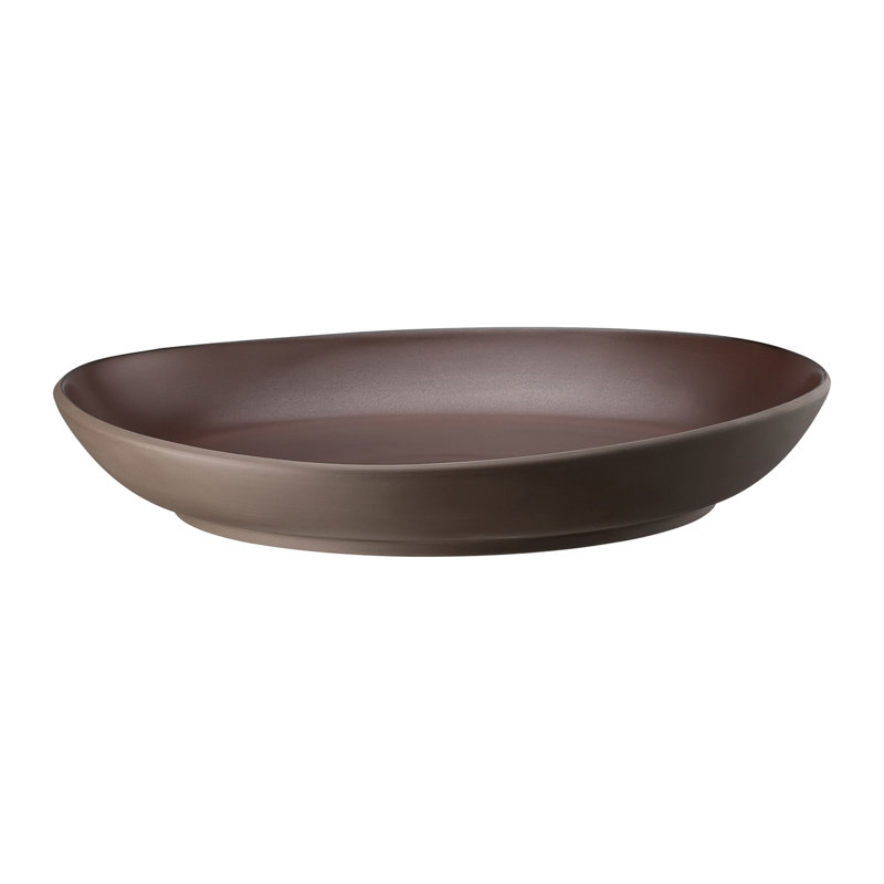 Junto Stoneware Platter, Bronze
