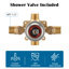 Valve en laiton pour installation brute-88529570