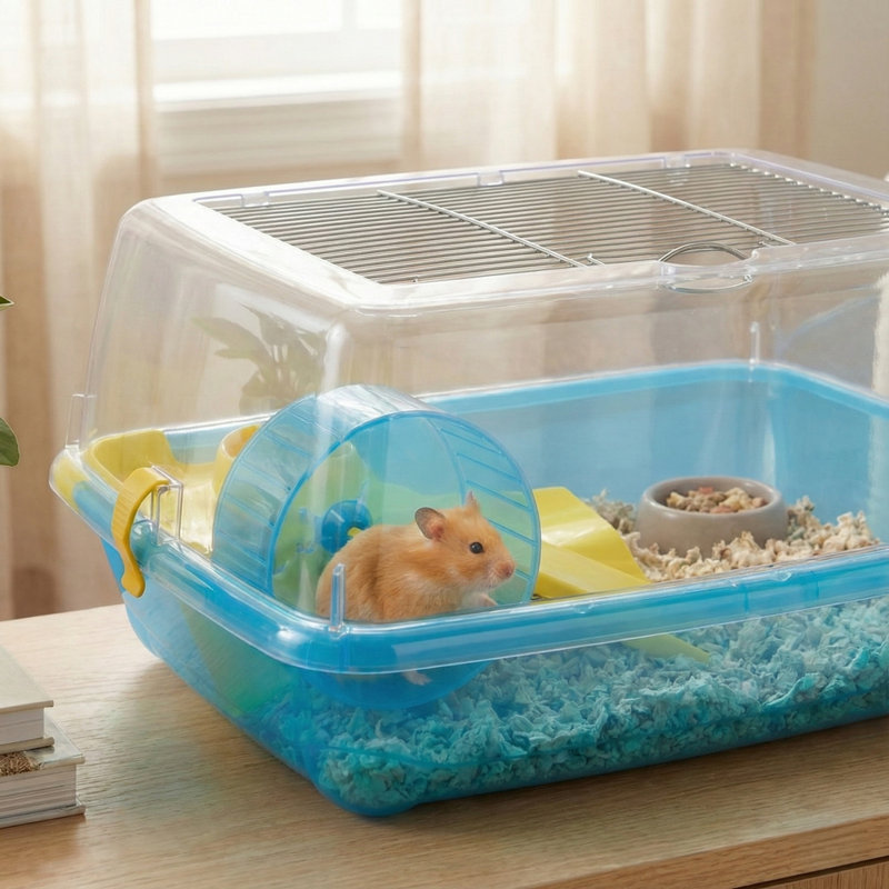 Hamster Cage, Blue