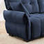 Canapé ergonomique à une place avec repose-pieds, coussins de soutien à haute résilience, méridienne moderne facile à assembler pour le salon, le bureau et le bureau-658202870