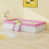 Rose clair / blanc est en rupture de stock
