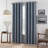 Eclipse Wyckoff Blackout Thermaweave, Grommet Window Curtain Panel Pair-1637895825-1637895837