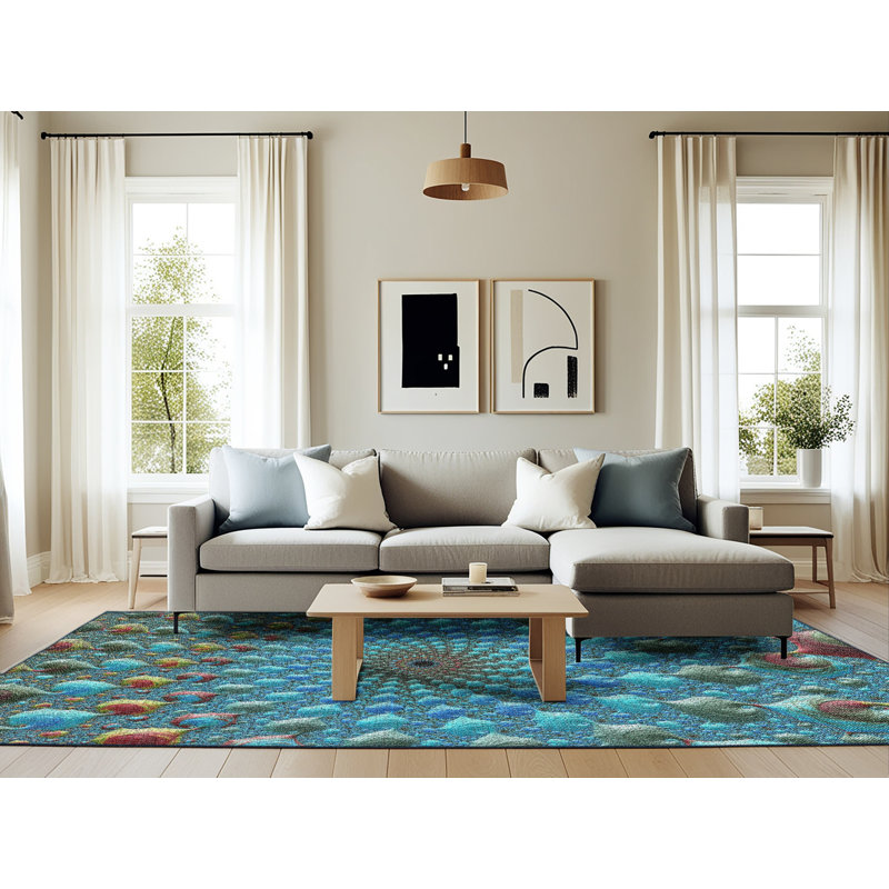 Indoor Rug, Rectangle 6' x 9'