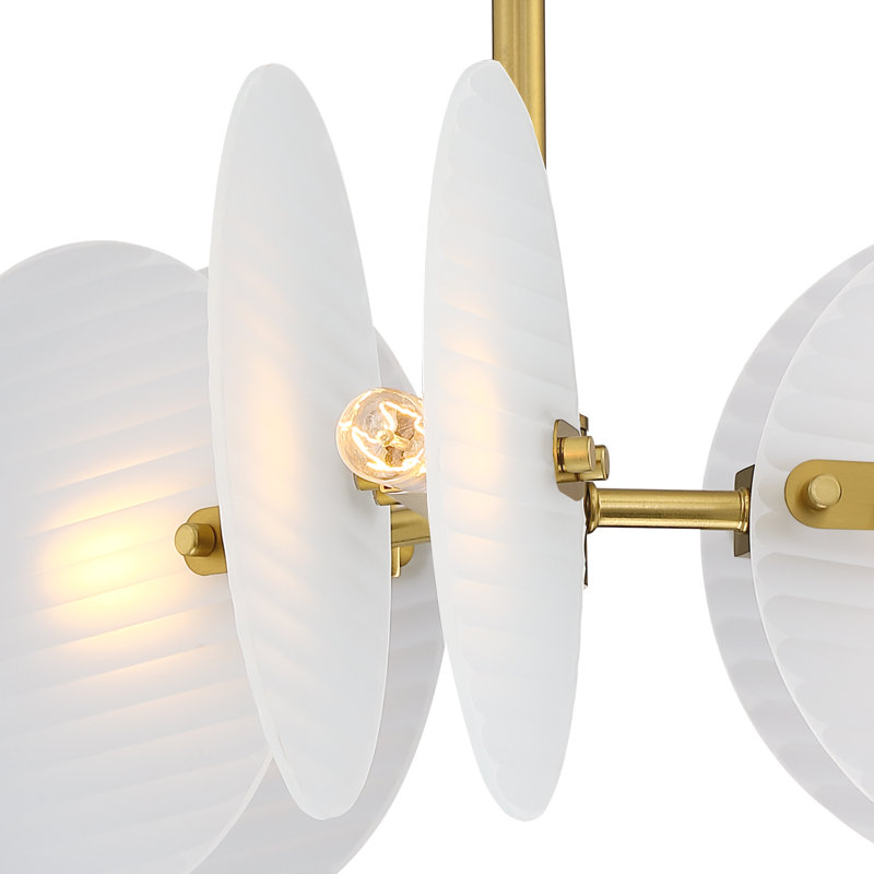 Ishanti Glass Semi Flush Mount