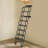 8 Steps Wall Mounted Retractable Folding Ladder-337824800