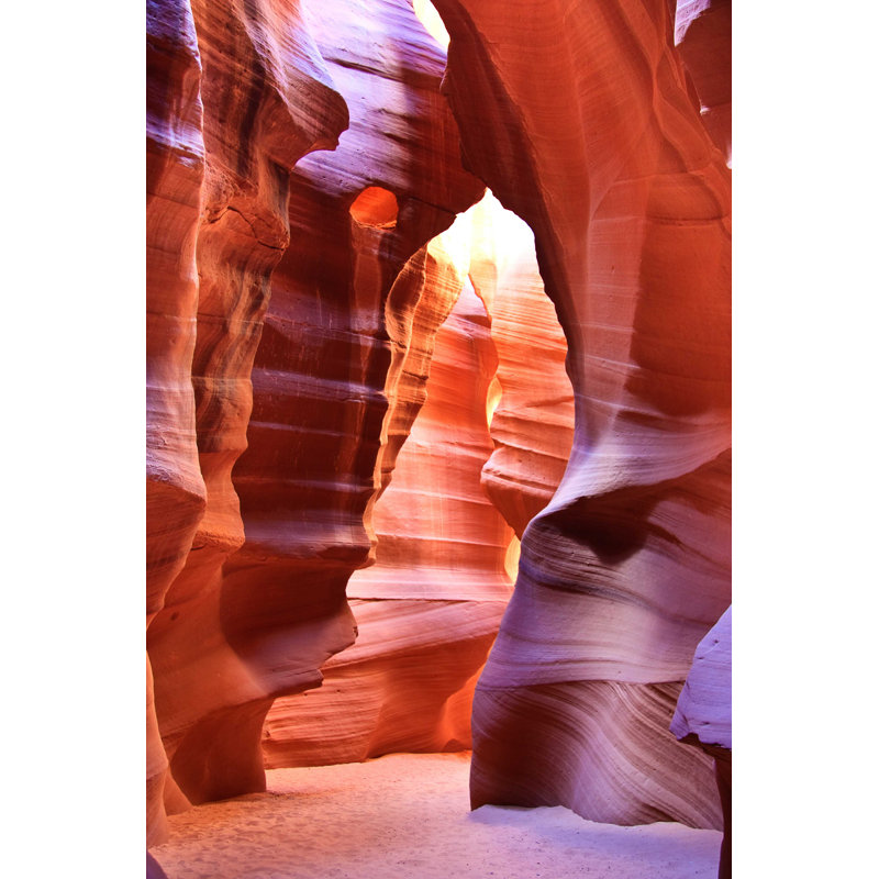 Antelope Canyon, Arizona - Photographie sur toile tendue, H 12 po x l 8 po