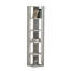 Blan 161cm H x 34cm W Particle Board Geometric Bookcase