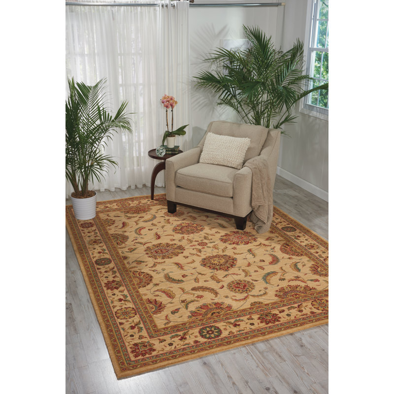 Bardwell Oriental Wool Area Rug, Rectangle 168 x 251cm
