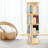 Shaliek H50.4" 4-Tier Floor Standing Rotating Bookshelf