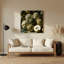 «Fruit Cherimoya Brown», art mural en métal-1119083441
