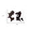 2' X 3' Brown and White Cowhide Hand Woven Area Rug
