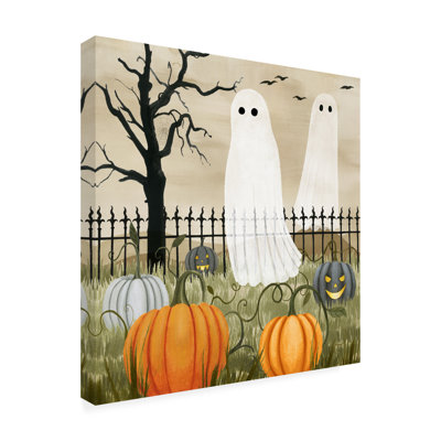 «Haunted Pumpkin Patch I On Canvas» par Grace Popp, art sur toile