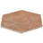 Vesuvius 8" Matte Hexagon Porcelain Floor and Wall Tile (9.84 sq. ft./case)-55920441