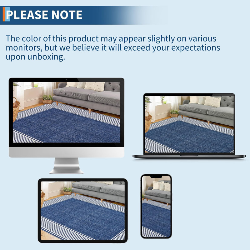 Area Rug, blue, 240*340cm