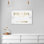 «Fashion and Glam Milan Sign Contemporary Gold Road Signs», impression sur toile tendue