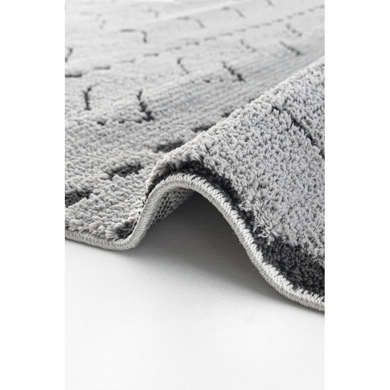 Abundio Machine Made Indoor / Outdoor Area Rug, Runner 3'3" x 6'7"