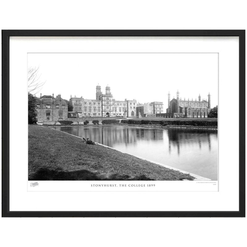 Stonyhurst, The College 1899 - Single Picture Frame Print, 60cm H x 80cm W x 2.3cm D