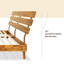 Lit plateforme en bois massif avec tête de lit ajustable Caden, style Mid-Century moderne-1991240174-1991240160