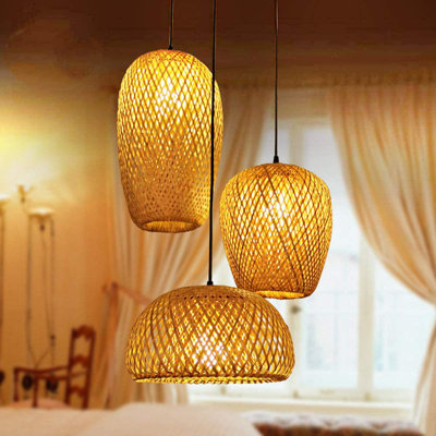 Ajhane 3- Light Lantern Bowl LED Pendant